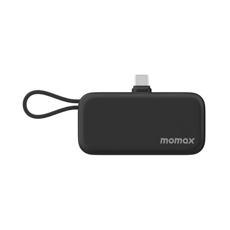 Momax 1-Power Mini 5000mAh built-in Foldable USB-C Power Bank IP130