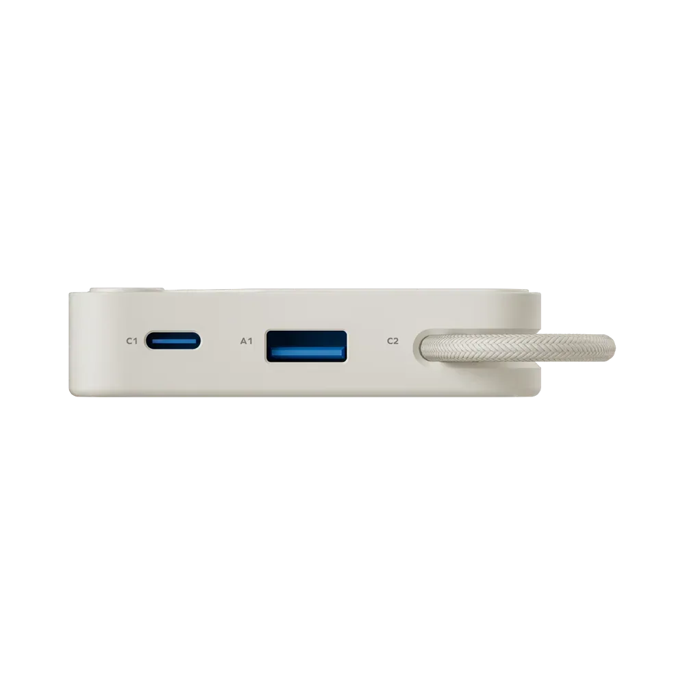 Momax 1-Power X Power Bank 10000mAh With Built-in USB-C Cable - Three