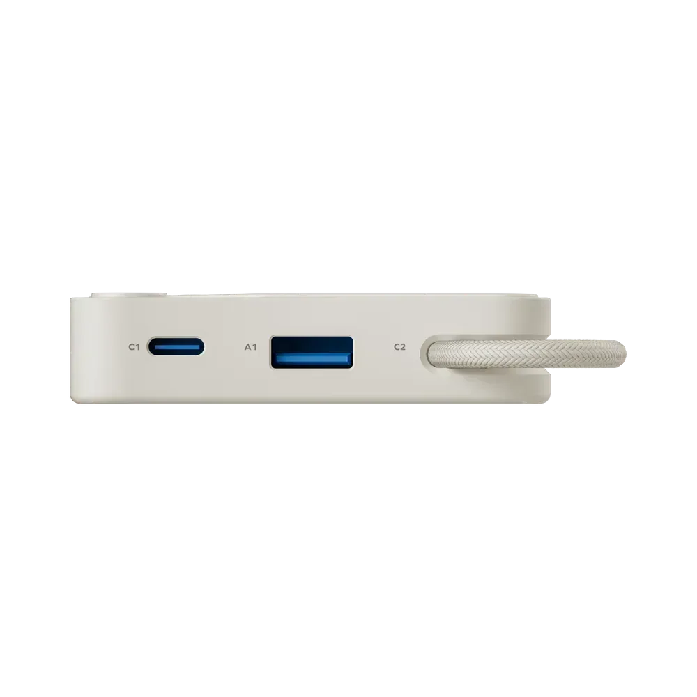 Momax 1-Power X Power Bank 10000mAh With Built-in USB-C Cable - Three