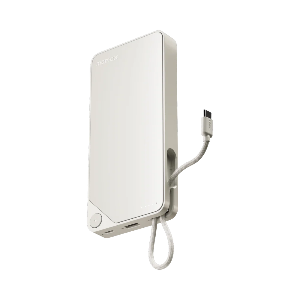 Momax 1-Power X Power Bank 20000mAh With Built-In USB-C Cable