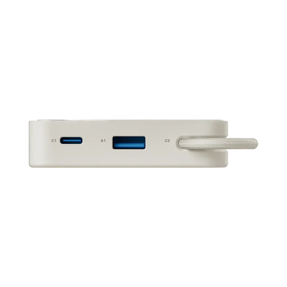 Momax 1-Power X Power Bank 20000mAh With Built-In USB-C Cable IP153 - Three