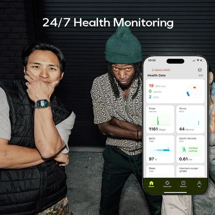 Momax 1-Wear+ Pro Smart Watch SW3S - Three