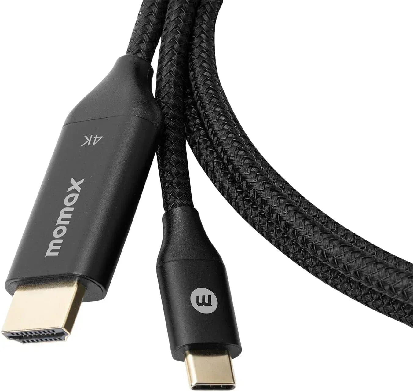 Momax ELITE LINK 4K USB-C to HDMI Cable 2M DT3D - Three