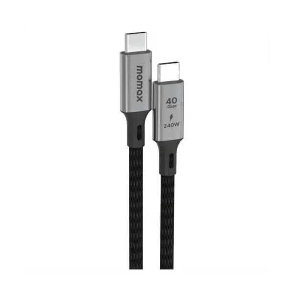 Momax Elite 240W USB-C 8K 60 Hz USB4 40Gbps Cable 1m DC39D - Three