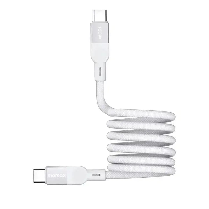 Momax Elite Mag 100W USB-C to USB-C Magnetic Cable 1m DC35W - Three
