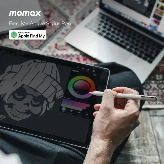 Momax Folio Flow Find My Active Stylus Pen TP11 - Three