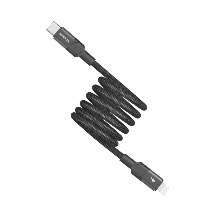 Momax Mag.Link Magnetic USB-C to Lightning Cable 60W DL57D