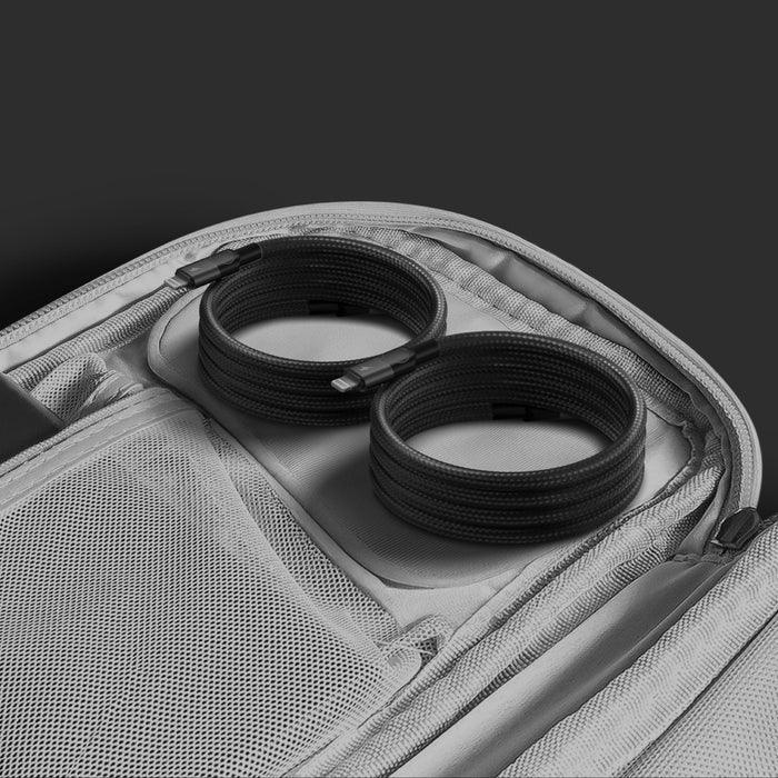 Momax Mag.Link Magnetic USB-C to Lightning Cable 60W DL57D - Three
