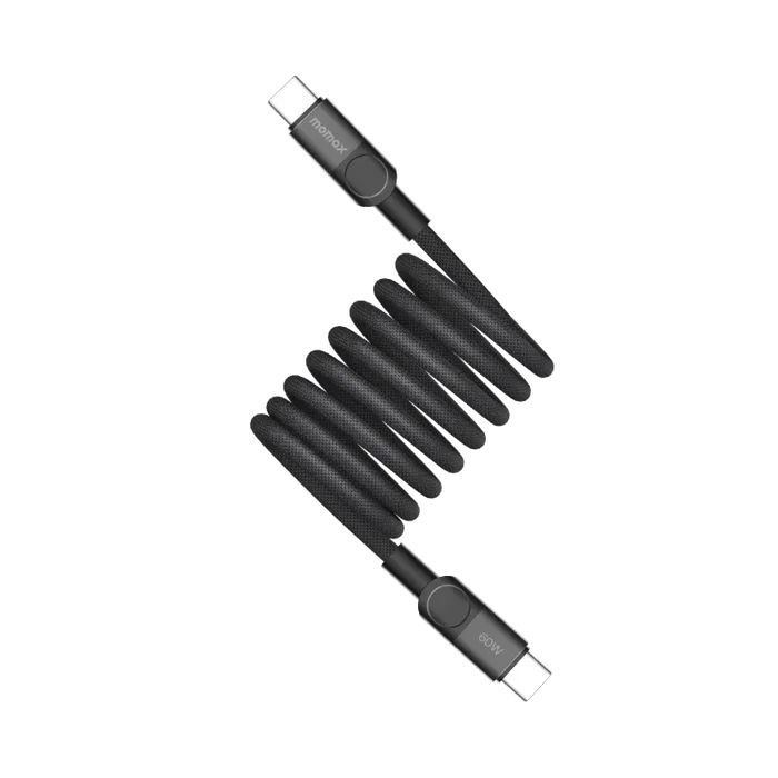 Momax Mag.Link Magnetic USB-C to USB-C Cable 60W 2m DC61 - Three