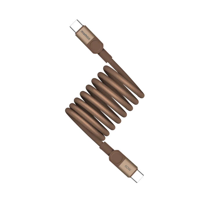 Momax Mag.Link Magnetic USB-C to USB-C Cable 60W 2m DC61