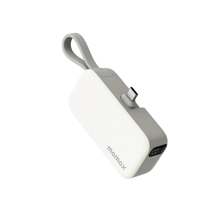 Momax Power Mini 3-in-1 Power Bank 5000mAh Type-C With Cable - Three