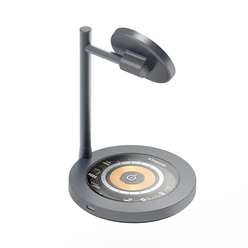 Momax Q.MAG Dual 2 Dual Magnetic Wireless Charging Stand UD23E - Three