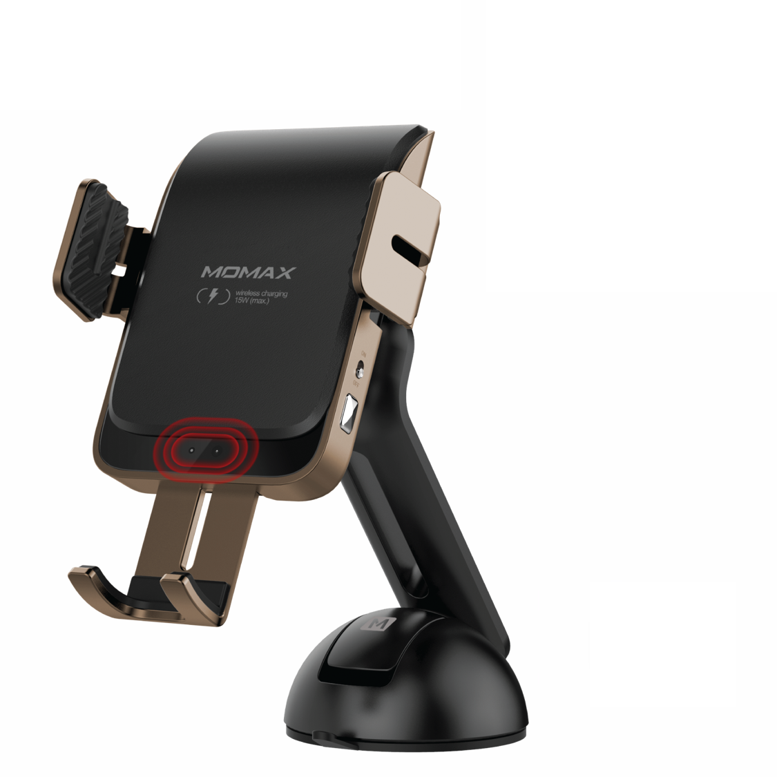 Momax Q.Mount Smart IR Auto Clamping Wireless Charging Car Mount CM12