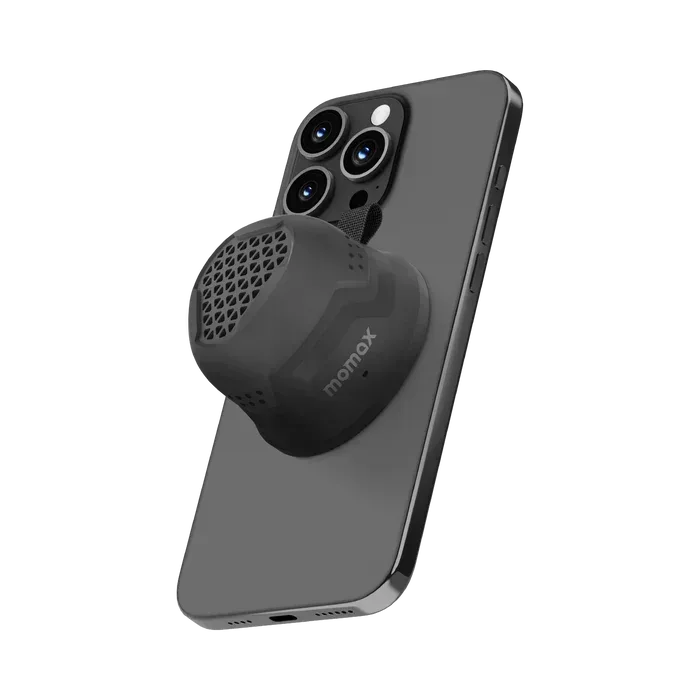 Momax Vibe Go Rugged Magnetic Portable True Wireless Speaker - Three