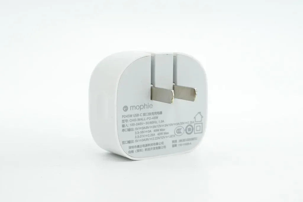Mophie Wall Charger PD 45W Usb-C - Three