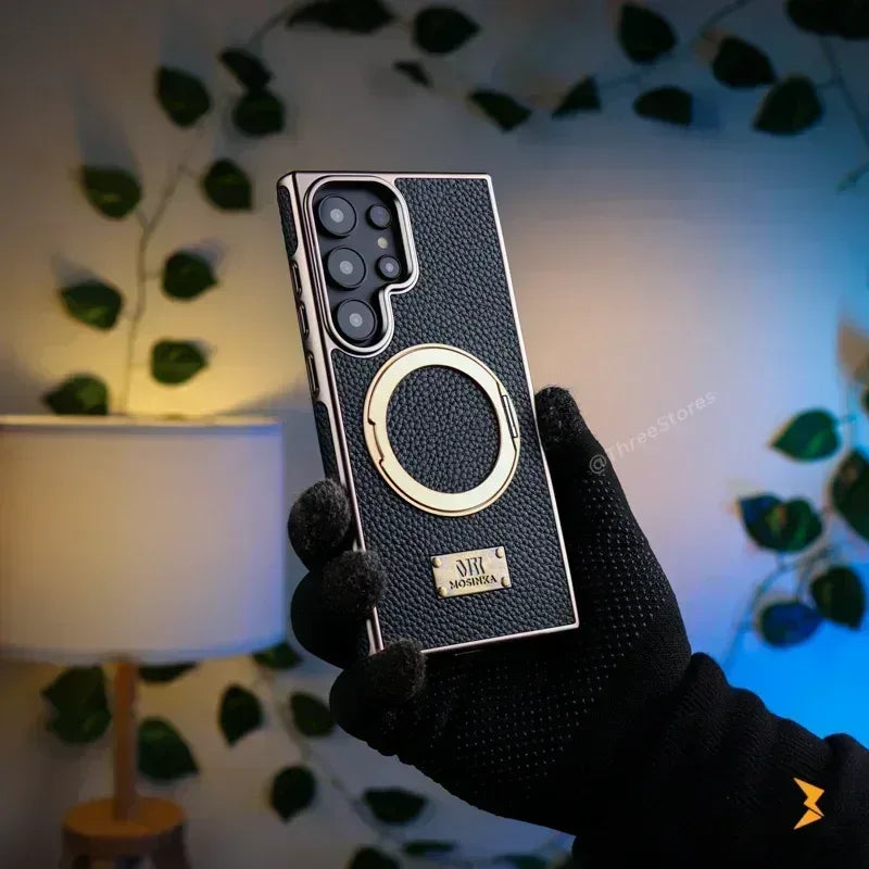 Mosinka Linea Stand Magsafe Case Samsung S23 Ultra - Three