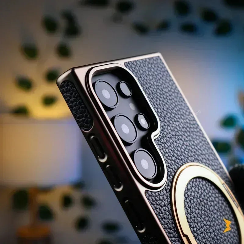 Mosinka Linea Stand Magsafe Case Samsung S23 Ultra - Three