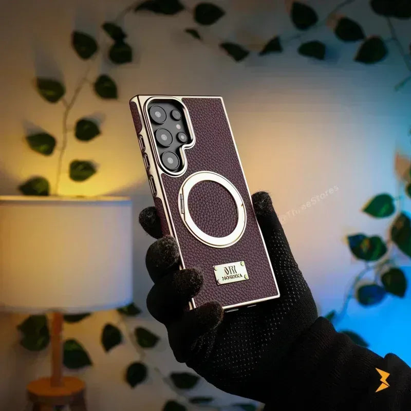 Mosinka Linea Stand Magsafe Case Samsung S23 Ultra - Three