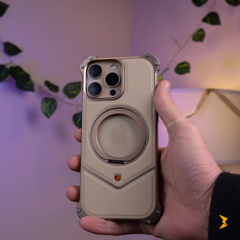 Movenchy Leather Case iPhone 16 Pro Max