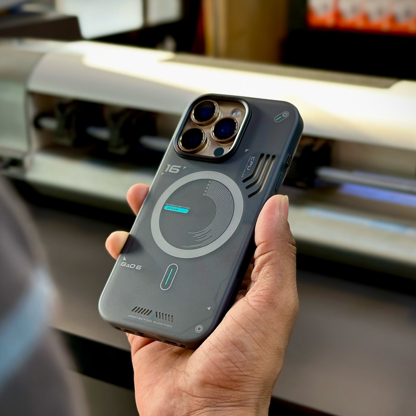 Mystical High Tech Magsafe Case iPhone 16 Pro