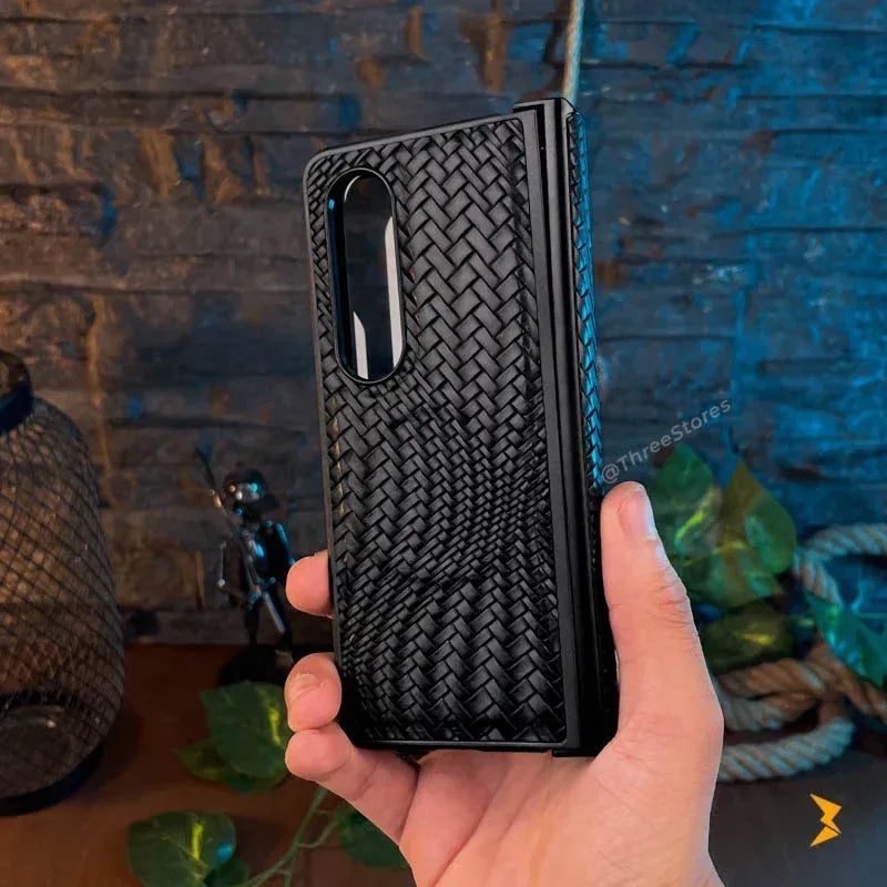 N-Case Leather Case Samsung Z Fold 4 - Three