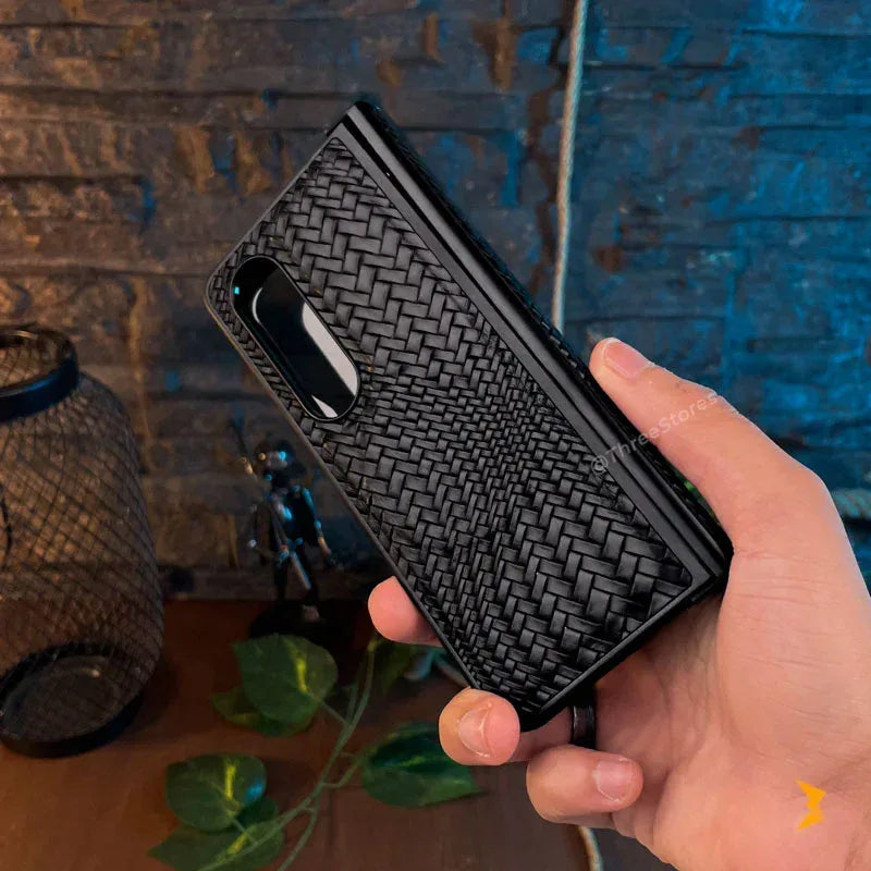 N-Case Leather Case Samsung Z Fold 4 - Three