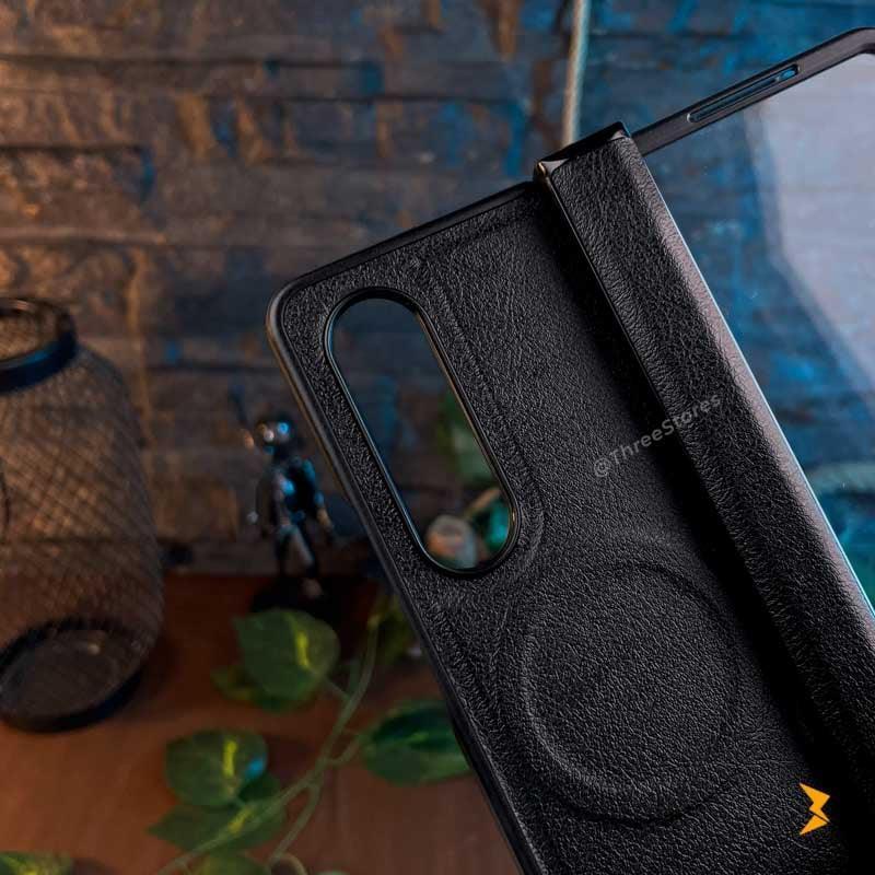 N-Case Leather Case Samsung Z Fold 4 - Three