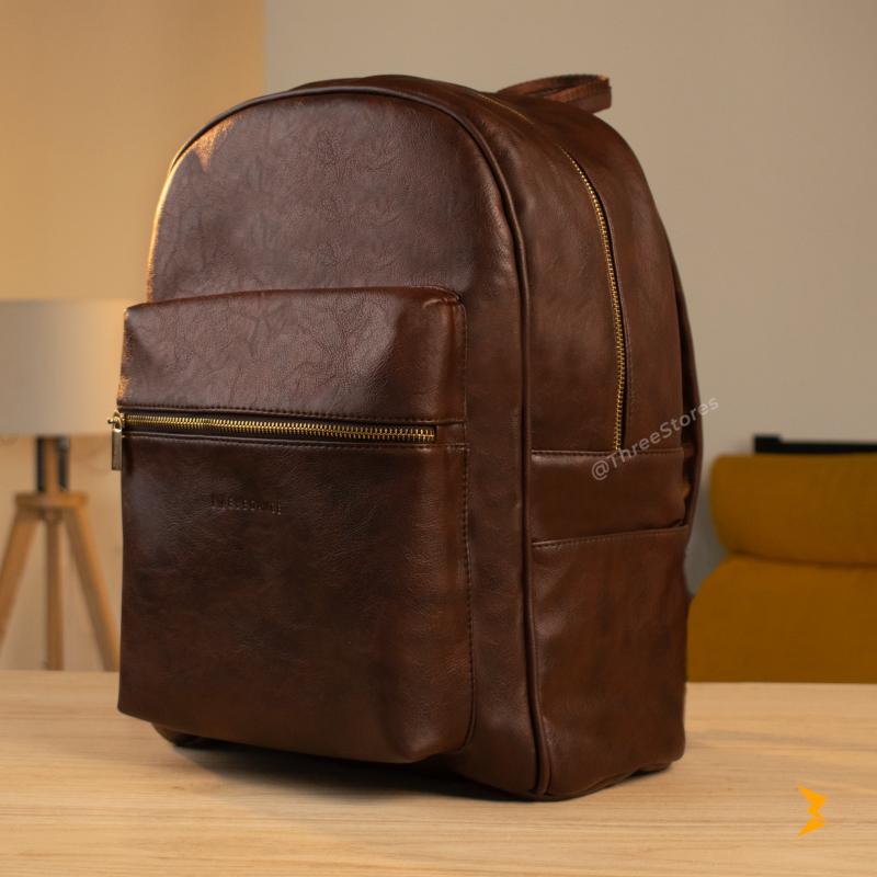 N-Elegance Sky Leather Backpack