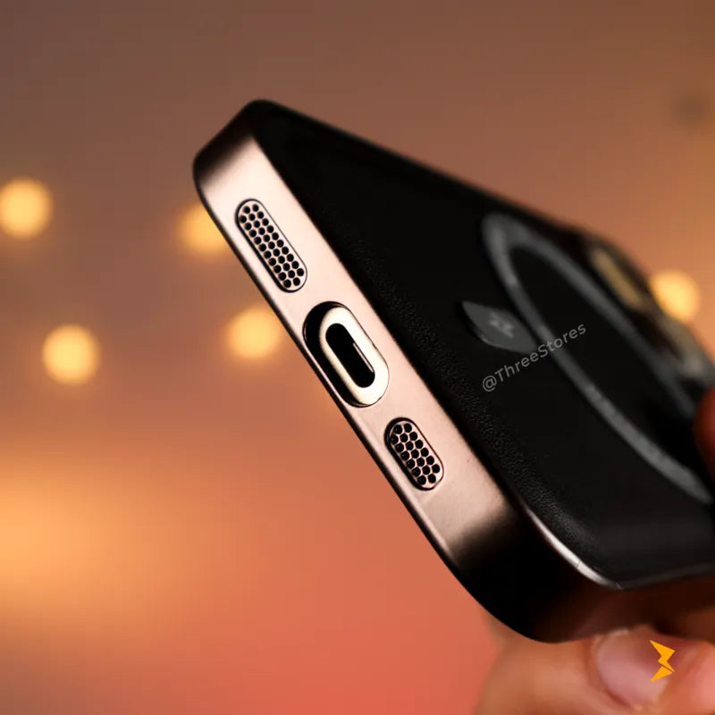 NJOYNY Leather Magsafe Case iPhone 13/14