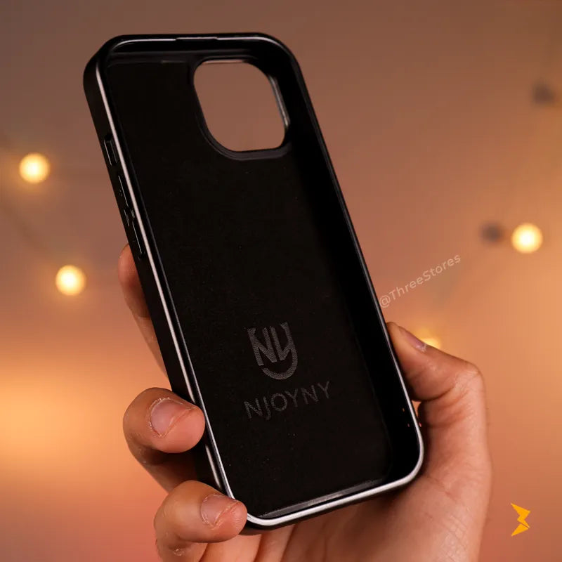 NJOYNY Leather Magsafe Case iPhone 13/14