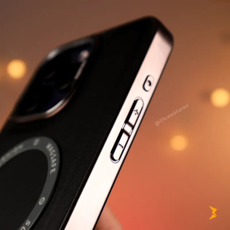 NJOYNY Leather Magsafe Case iPhone iPhone 13 Pro Max