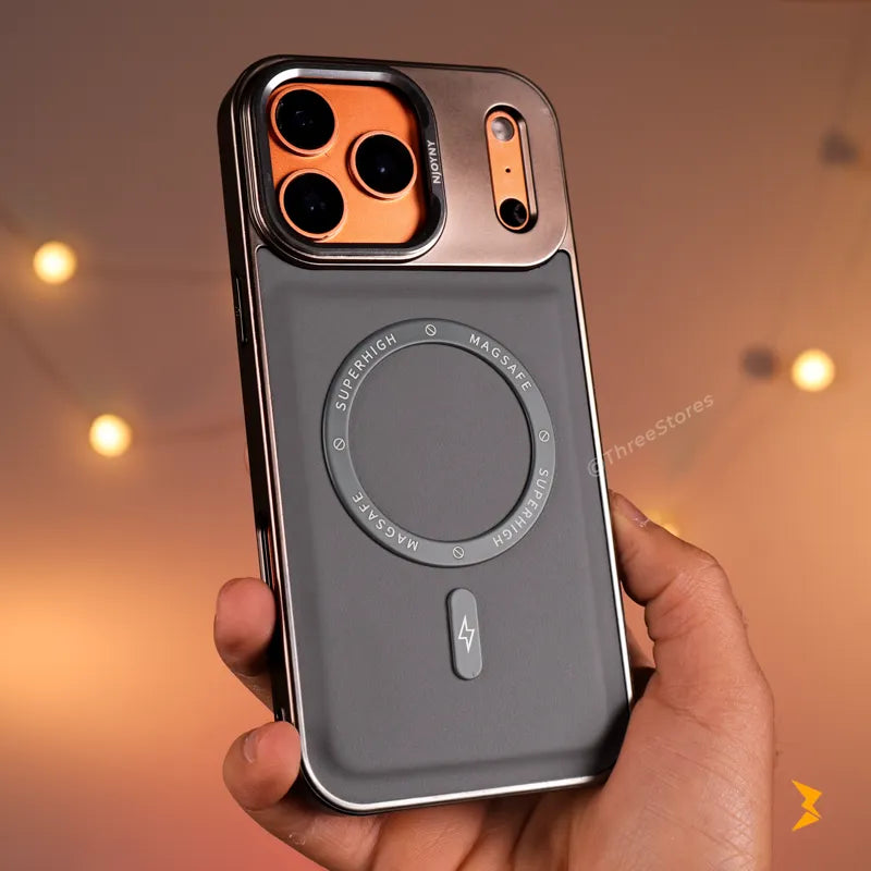 NJOYNY Leather Magsafe Case iPhone 17 Pro