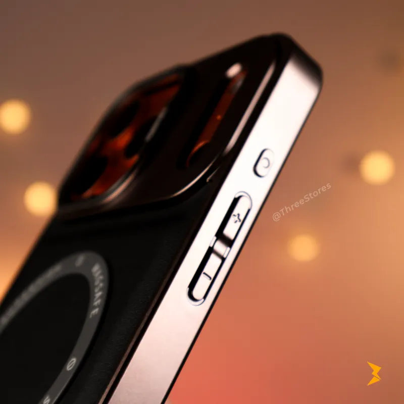 NJOYNY Leather Magsafe Case iPhone 17 Pro