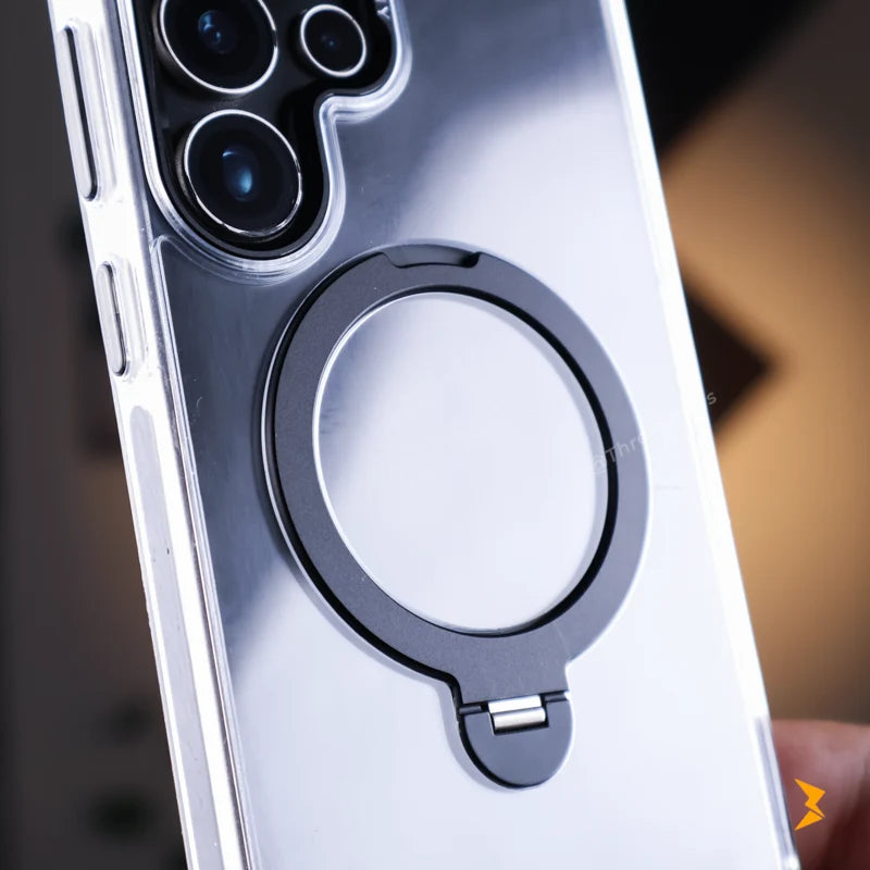NJOYNY Transparent Magsafe Case Samsung S25 Ultra