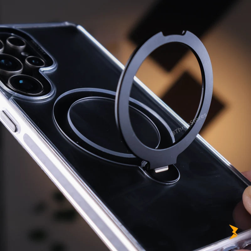 NJOYNY Transparent Magsafe Case Samsung S25 Ultra