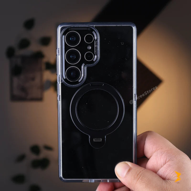 NJOYNY Transparent Magsafe Case Samsung S25 Ultra