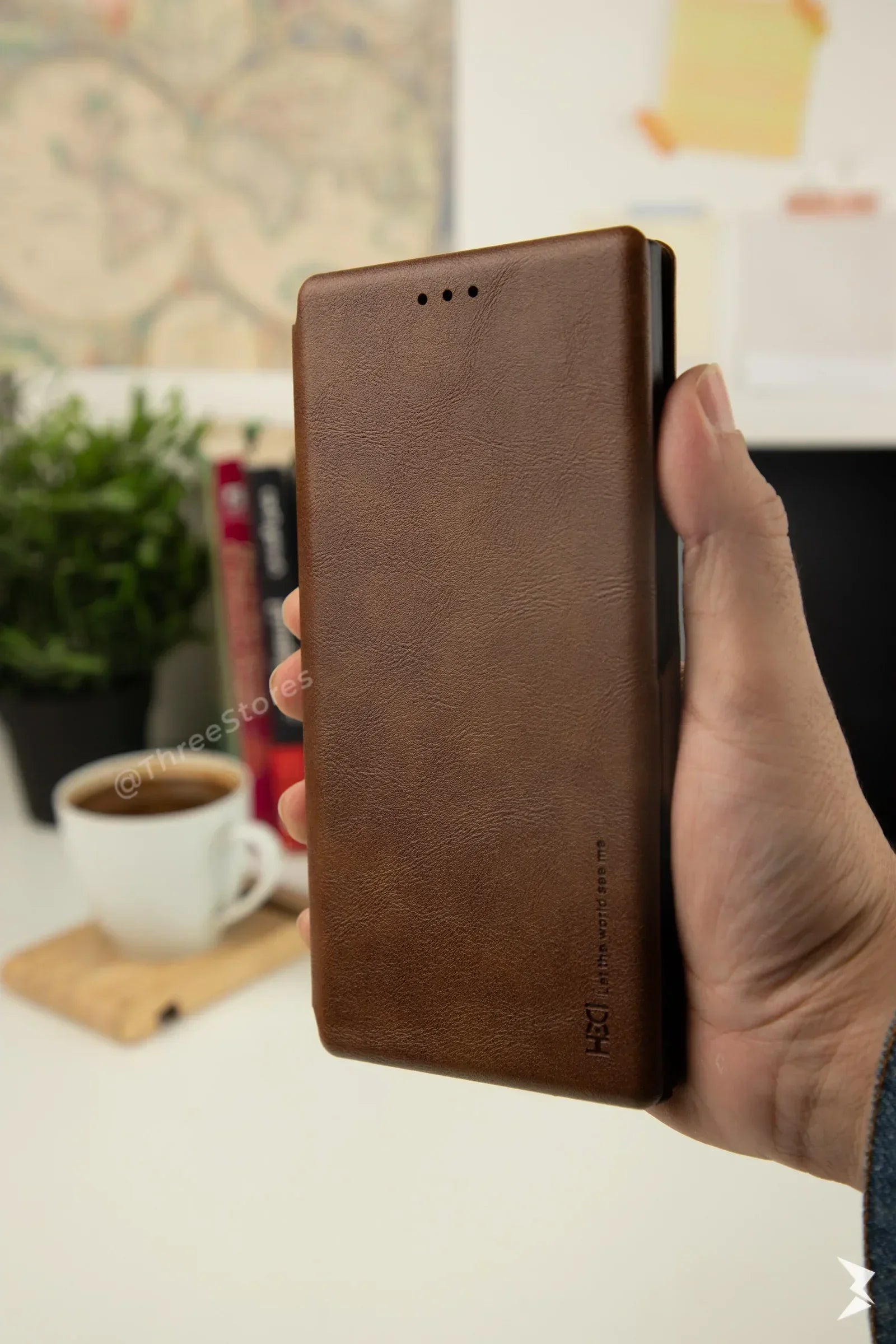 HDD Flip Wallet Leather Case Samsung Note 20 Ultra - Three