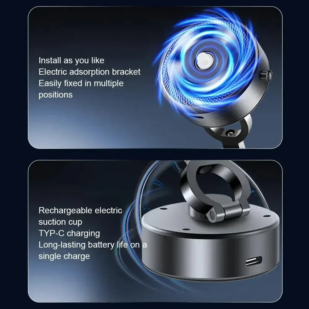 Naidun 360° Vacuum Magnetic Phone Stand - Three