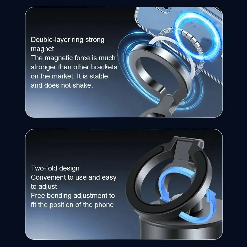 Naidun 360° Vacuum Magnetic Phone Stand - Three