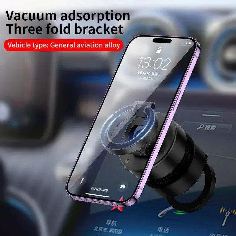 Naidun 360° Vacuum Magnetic Phone Stand - Three