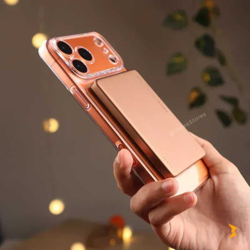 Natural Transparent Camera Protection Magsafe Case iPhone 17 Pro Max - Three