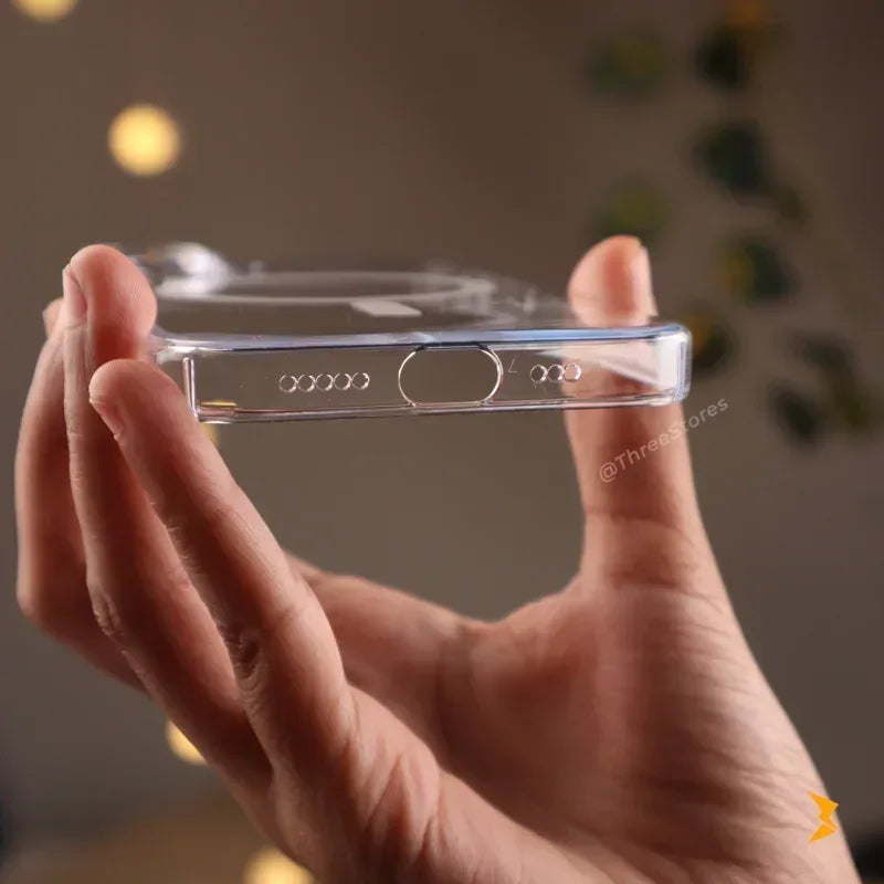 Natural Transparent Camera Protection Magsafe Case iPhone 17 - Three