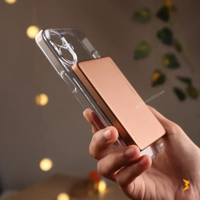 Natural Transparent Camera Protection Magsafe Case iPhone 17 - Three