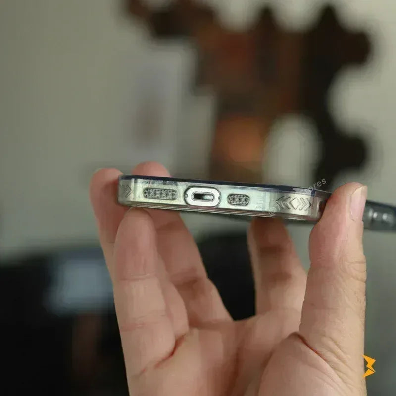 Neon Semi-Transparent Magsafe Case iPhone 15 - Three