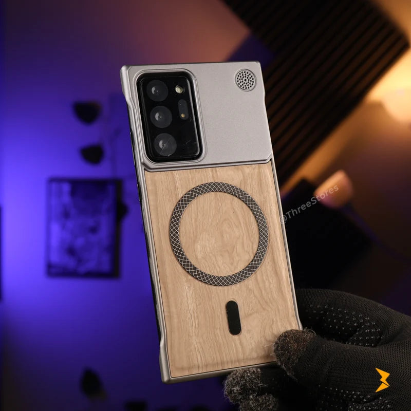 Nexar Wood Magsafe Case Samsung Note 20 Ultra