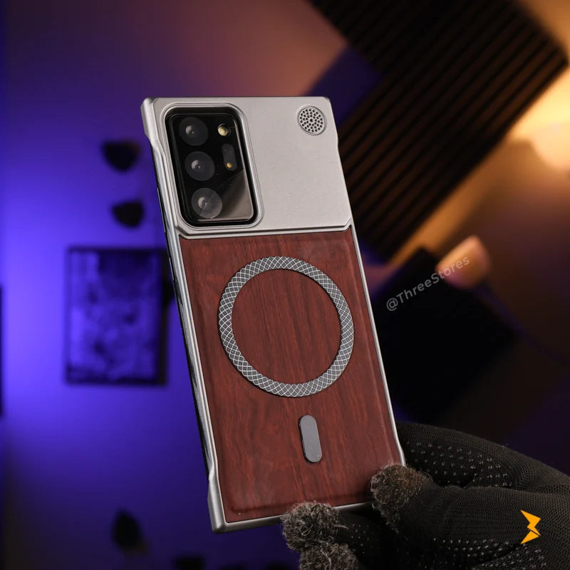 Nexar Wood Magsafe Case Samsung Note 20 Ultra