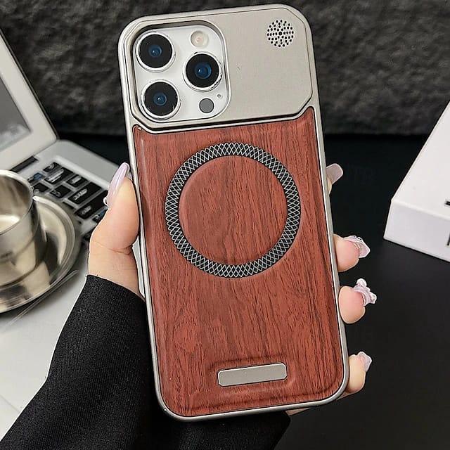 Nexar Wood Magsafe Case iPhone 16 Pro Max - Three