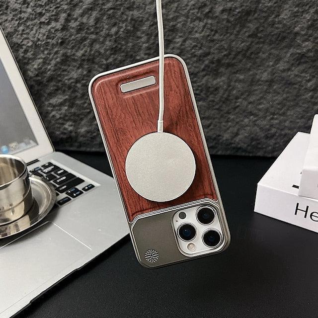 Nexar Wood Magsafe Case iPhone 16 Pro Max - Three