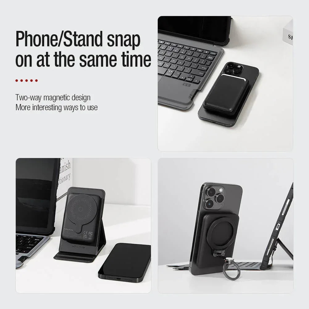 Nillkin 5000 mAh PowerStone Magnetic Power Bank - Three
