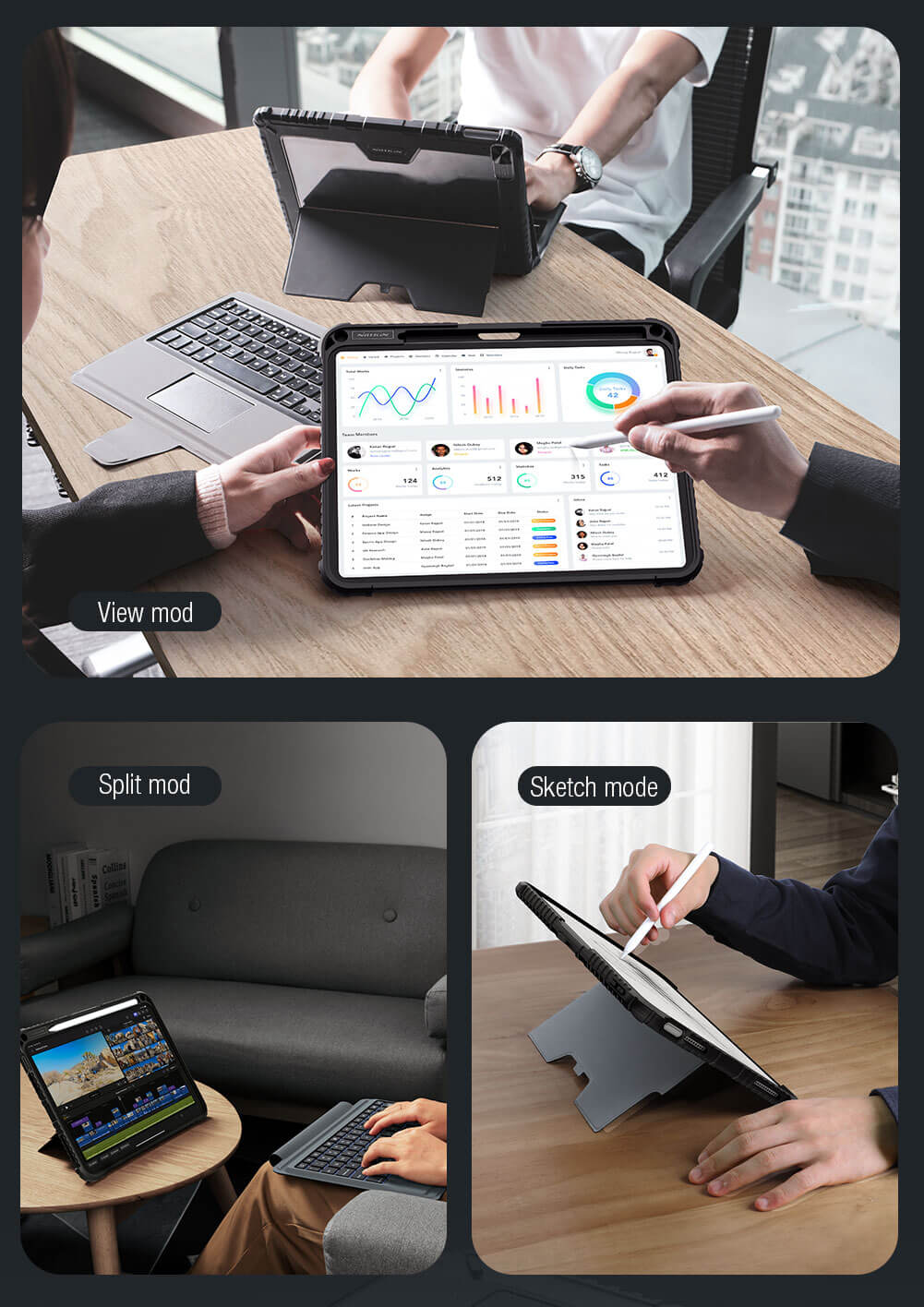 Nillkin Bumper Combo Keyboard Case